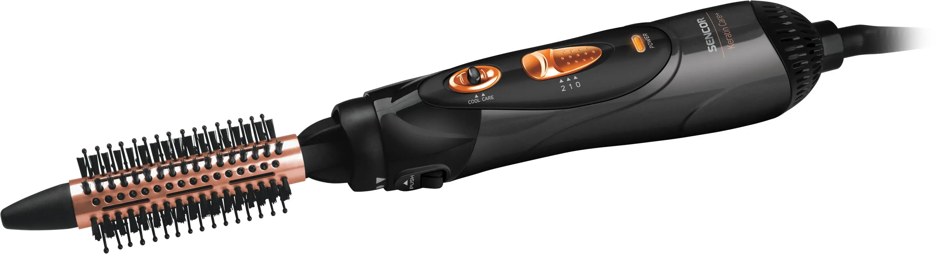 Suszarko-lokówka Sencor SHS 8401BK 1000W Jonizacja Zimny nawiew Średnica szczotki 18mm 20mm 28mm 31mm 39mm 2 poziomy temperatury