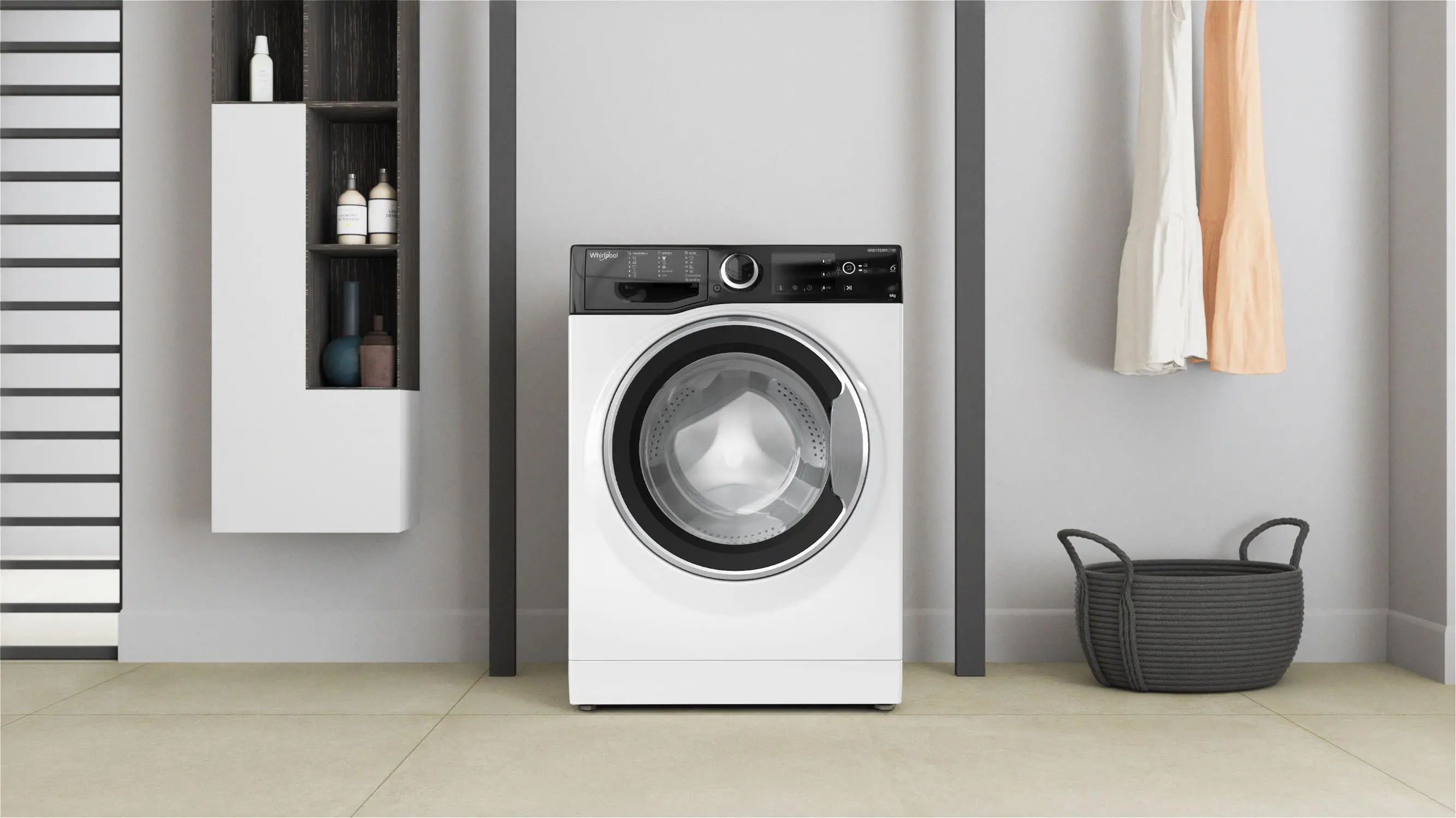 Pralka Whirlpool WRBSB 6249 S EU Slim 6kg 1200obr/min