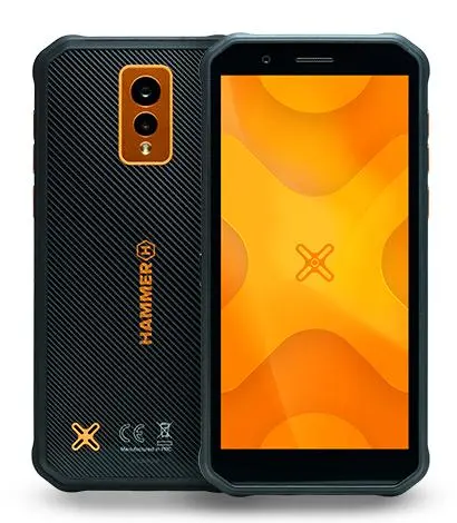 Smartfon myPhone HAMMER Energy X 5,5" 13Mpix Czarno-pomarańczowy