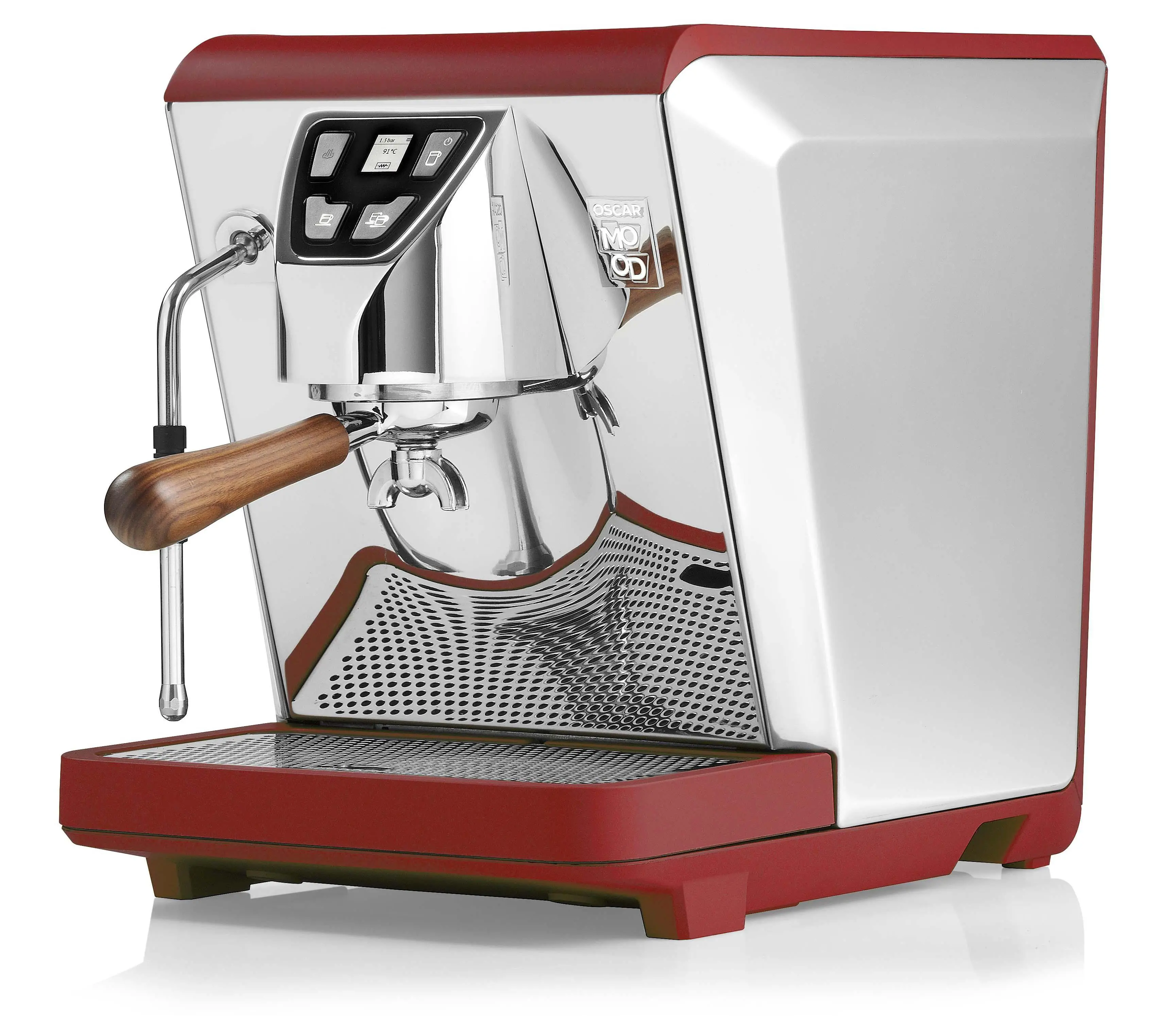 Ekspres Nuova Simonelli Oscar Mood Czerwony