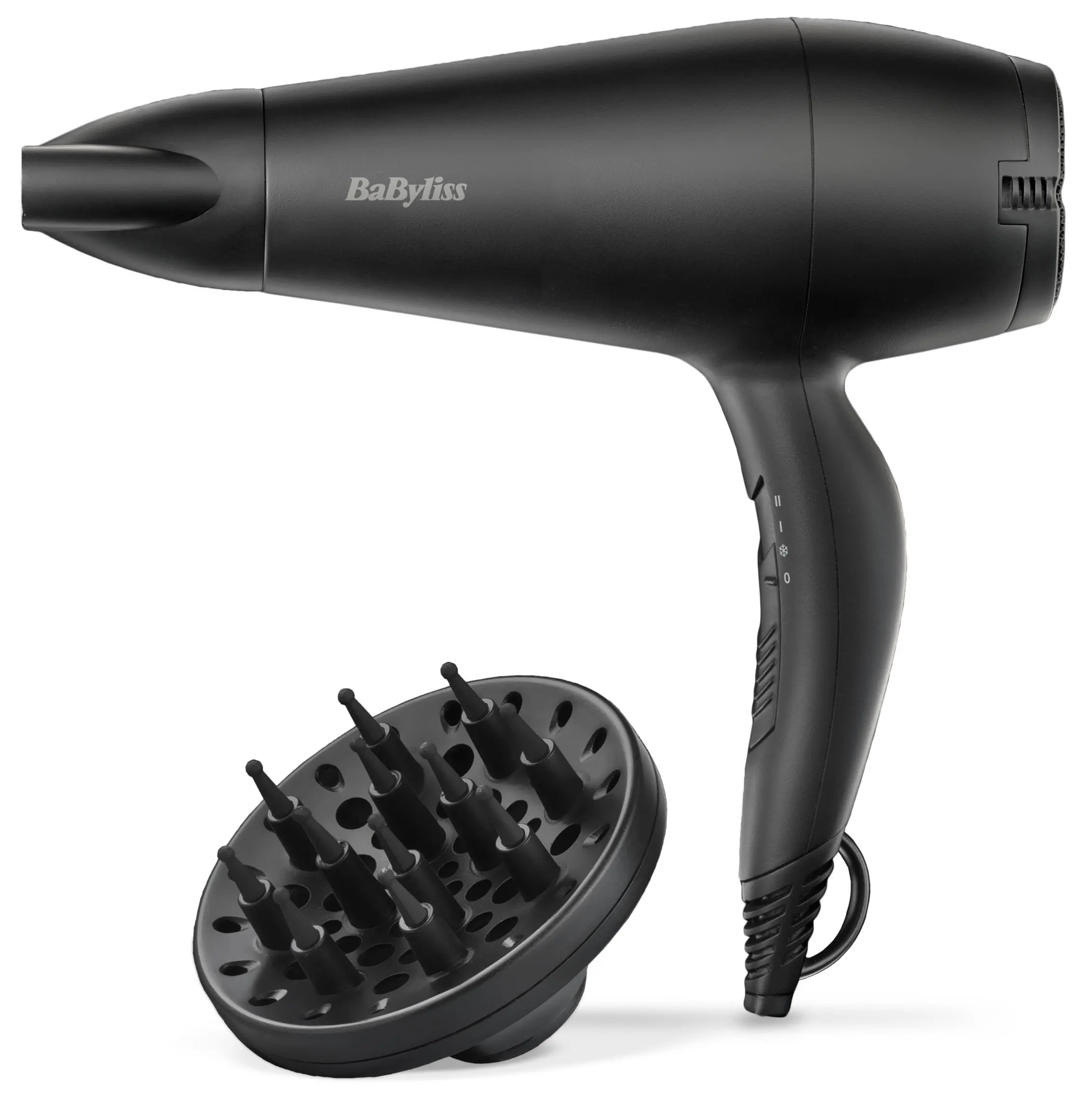 Suszarka do włosów BaByliss D215DE Dyfuzor Zimny nawiew 2200W 2 prędkości 2 temperatury