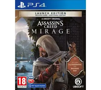 Assassin’s Creed Mirage Edycja Launch Gra na PS4 (Kompatybilna z PS5)