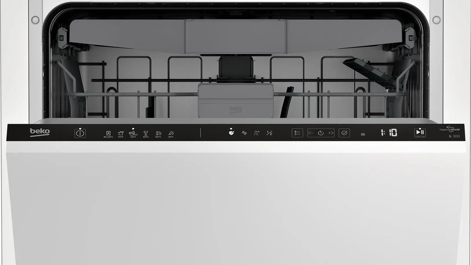 Zmywarka Beko b300 BDIN36530 59,8cm Automatyczne otwieranie drzwi Szuflada na sztućce