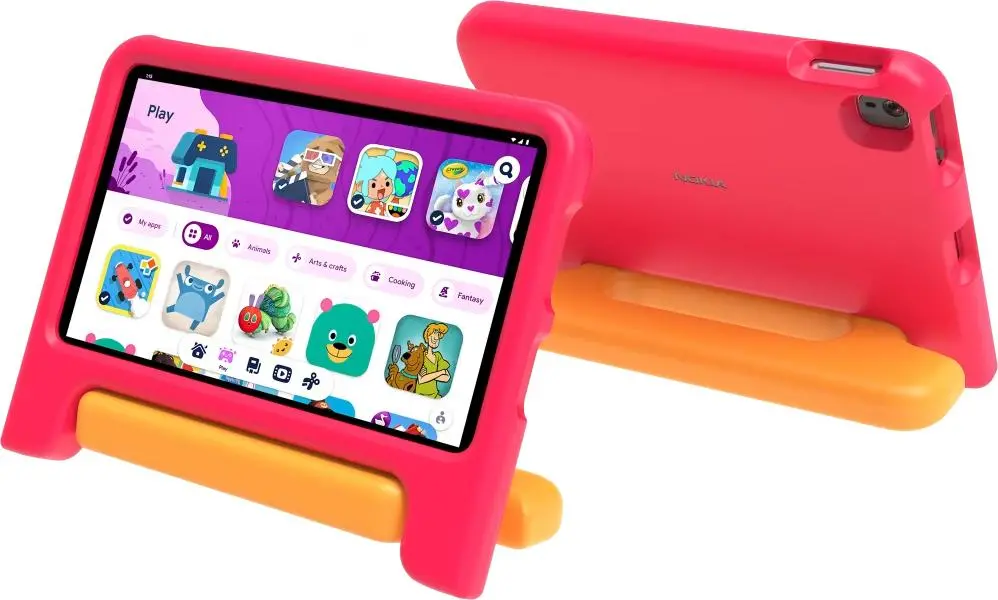 Tablet Nokia T10 8" 3/32GB Wi-Fi Niebieski etui Kids Cover Orange&Red