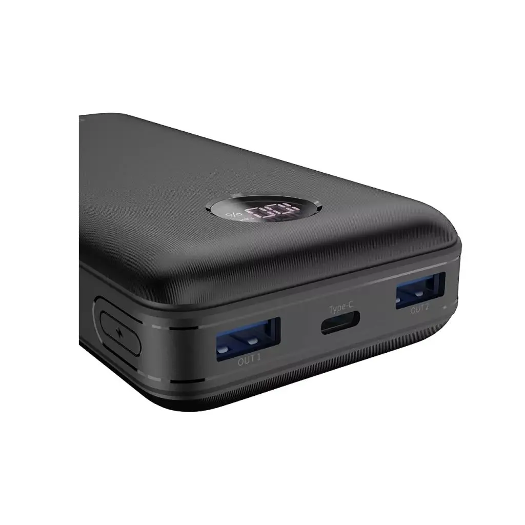 Powerbank Canyon PB-2002 Czarny 20000mAh QC PD 20W Biały