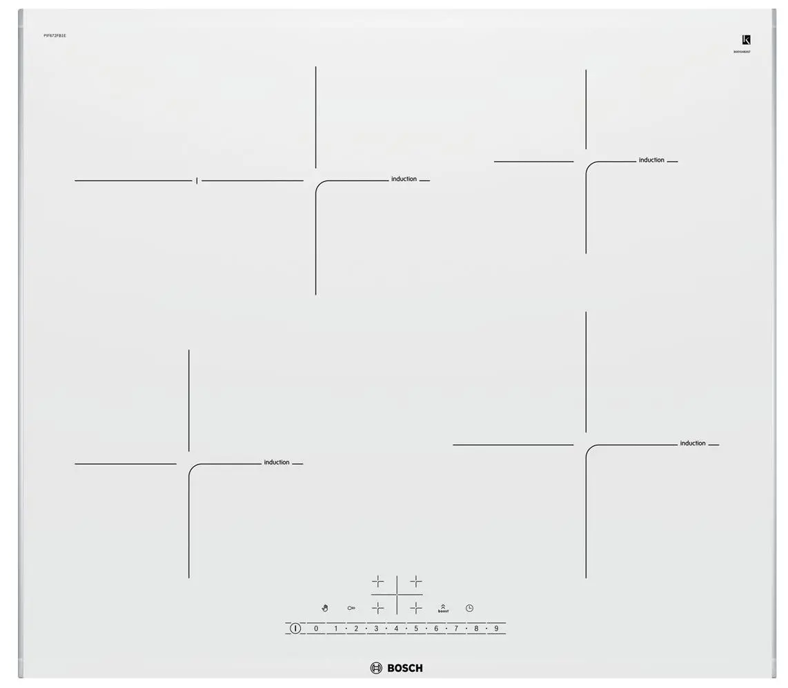 Płyta indukcyjna Bosch Serie 6 PIF672FB1E 60,6cm