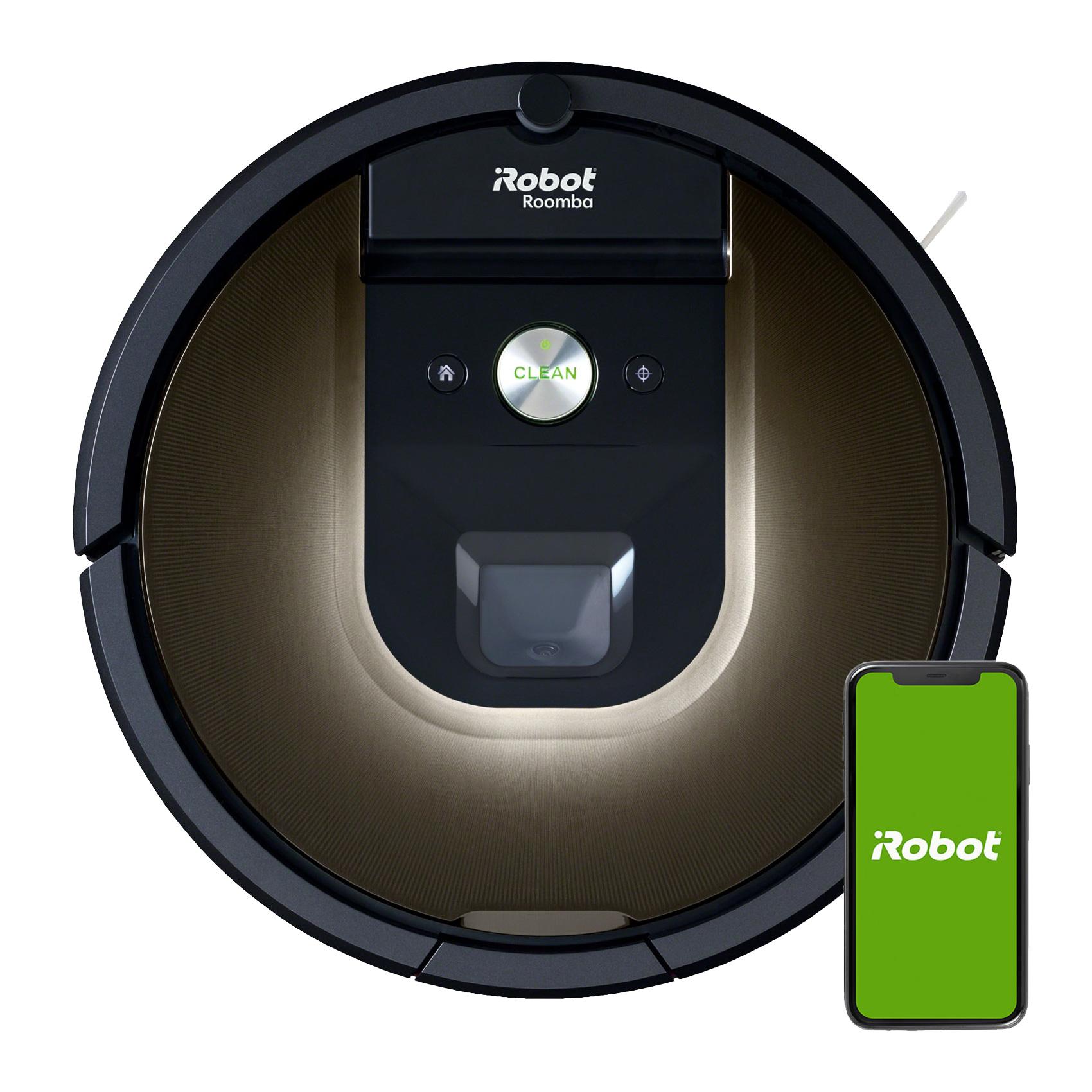 Robot sprzątający iRobot Roomba 980 - powrót do bazy i ładowanie