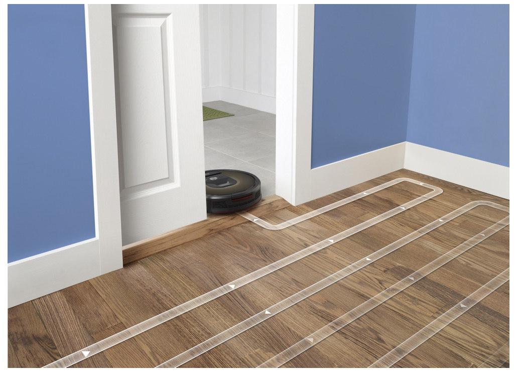 Robot sprzątający iRobot Roomba 980 - powrót do bazy i ładowanie