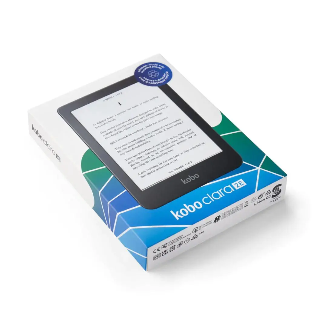 Czytnik E-booków Kobo Clara 2E 6" 16GB WiFi Bluetooth Czarno-niebieski