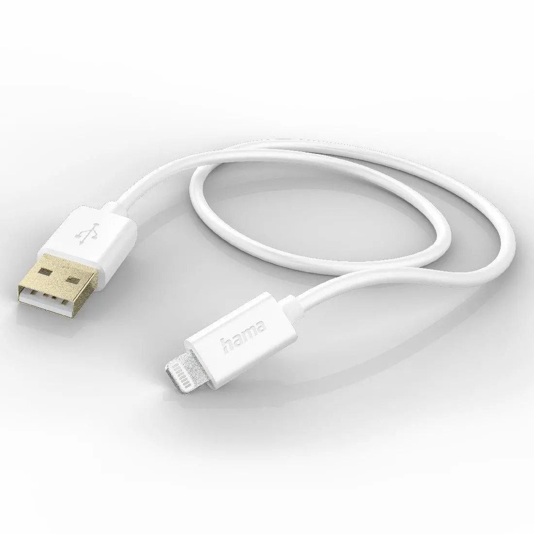 Kabel Hama Lightning 1,5m Biały