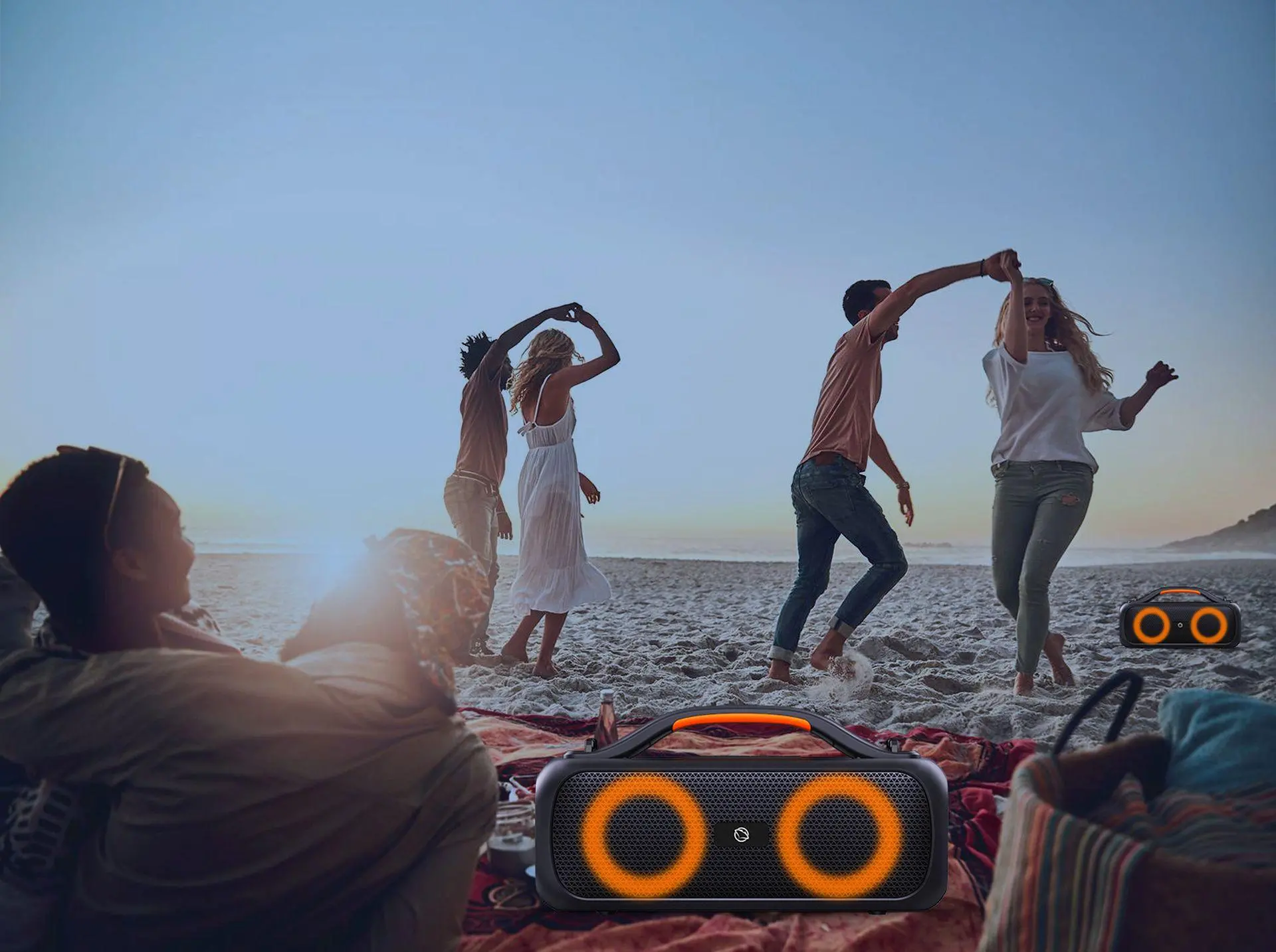 Głośnik Bluetooth Manta SPK216 40W Radio FM Czarny