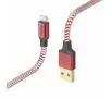 Kabel Hama Reflected Lightning do USB 1,5m Czerwony