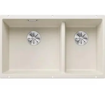 Zlewozmywak Blanco SUBLINE 430/270-U 527167 Komora z lewej strony Granitowy Biały