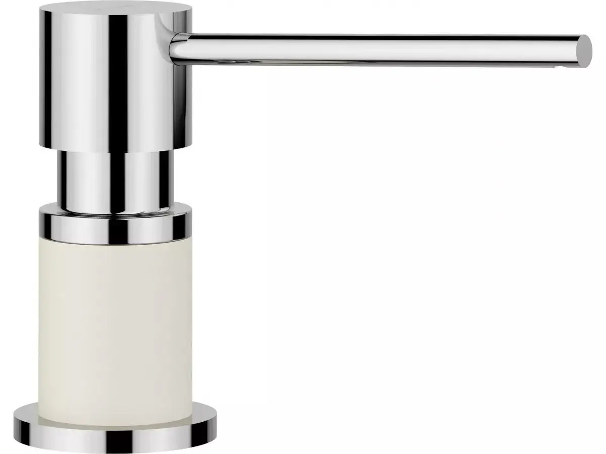 Dozownik do mydła Blanco LATO 526955 Biały/Chrom