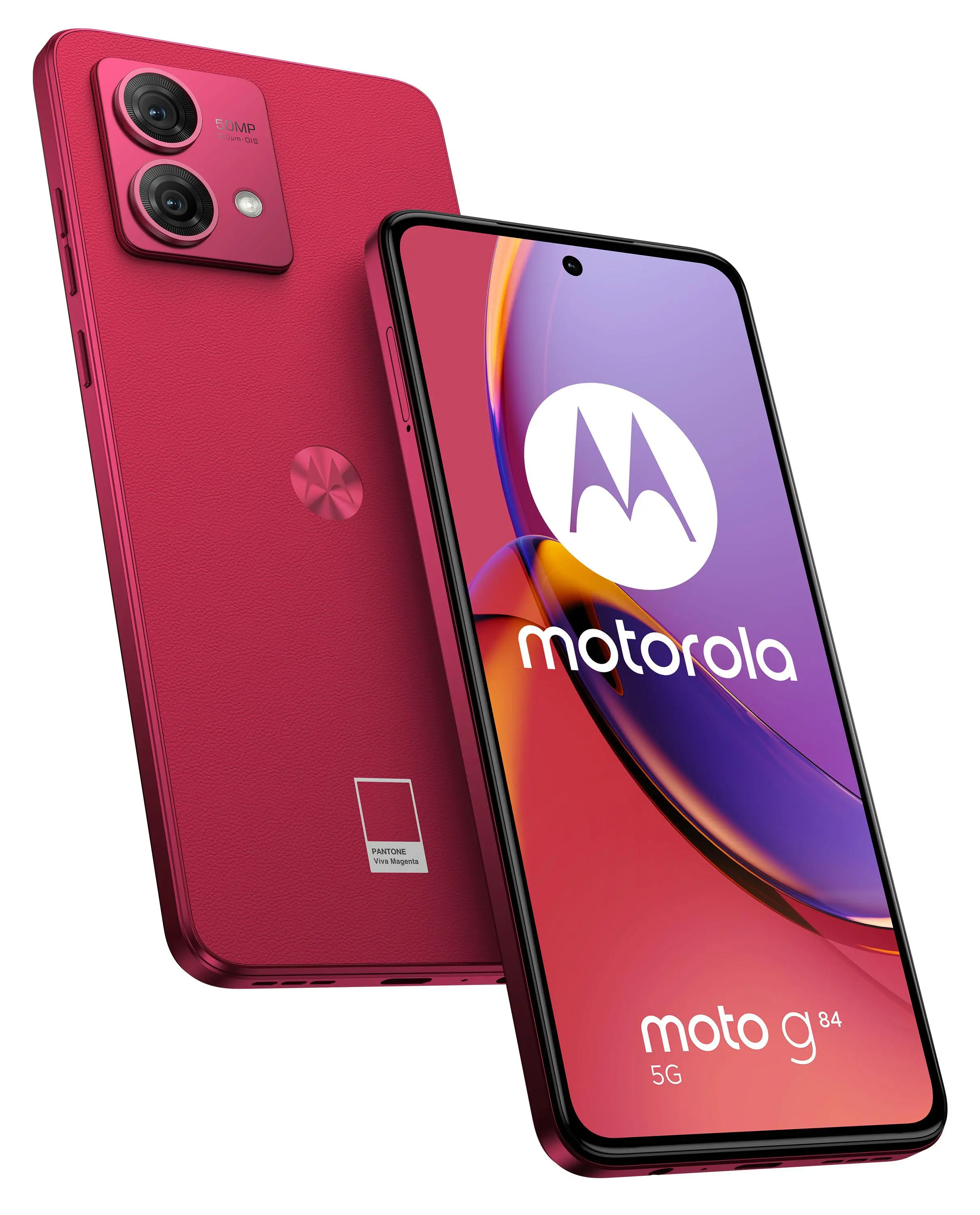 Smartfon Motorola moto G84 5G 12/256GB 6,5" 120Hz 50Mpix Viva Magenta