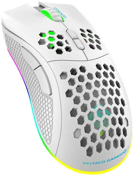 Myszka gamingowa Deltaco GAM-120-W Biały