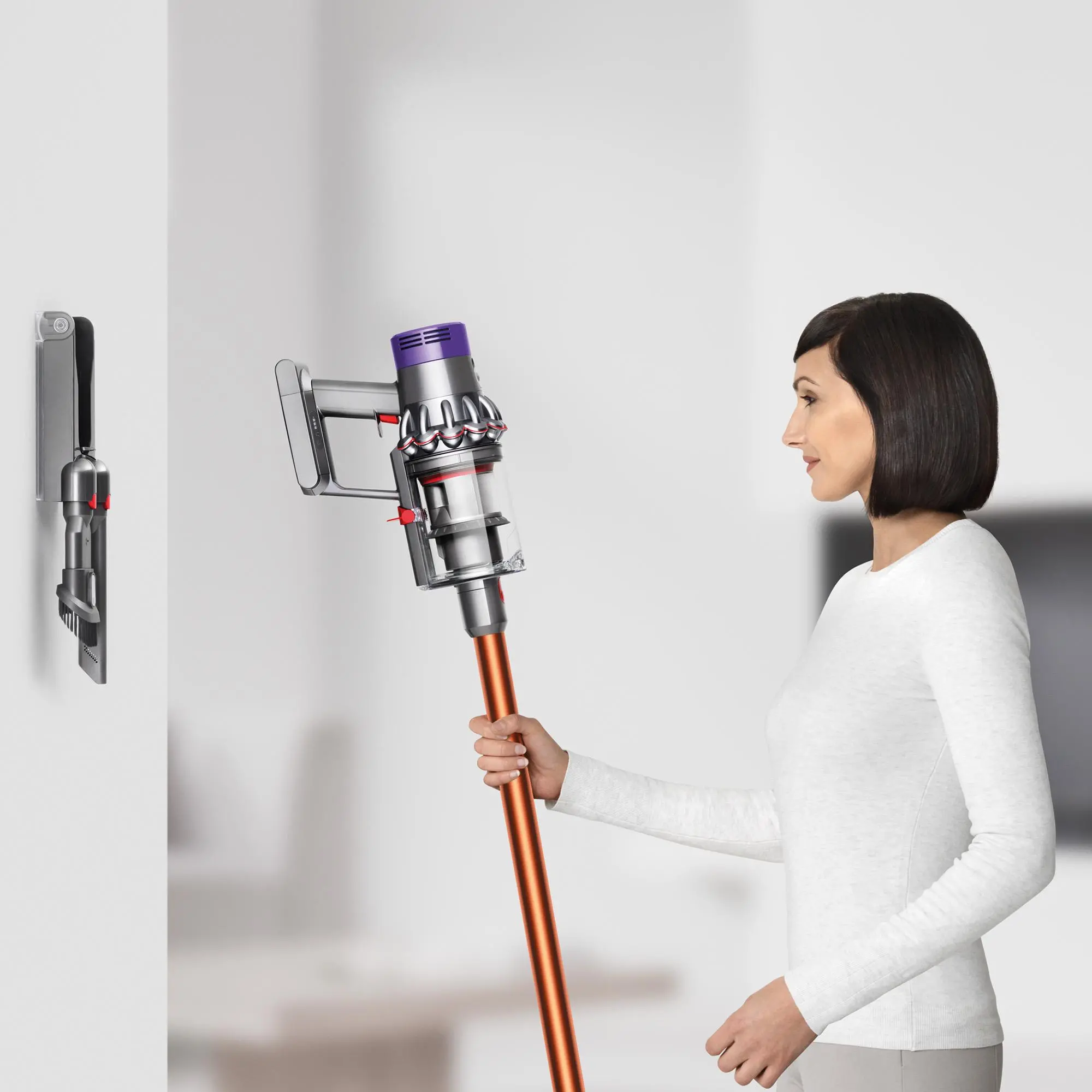 Odkurzacz Dyson Cyclone V10 Absolute wersja 2023/2024 60min Wymienny akumulator Mini elektroszczotka