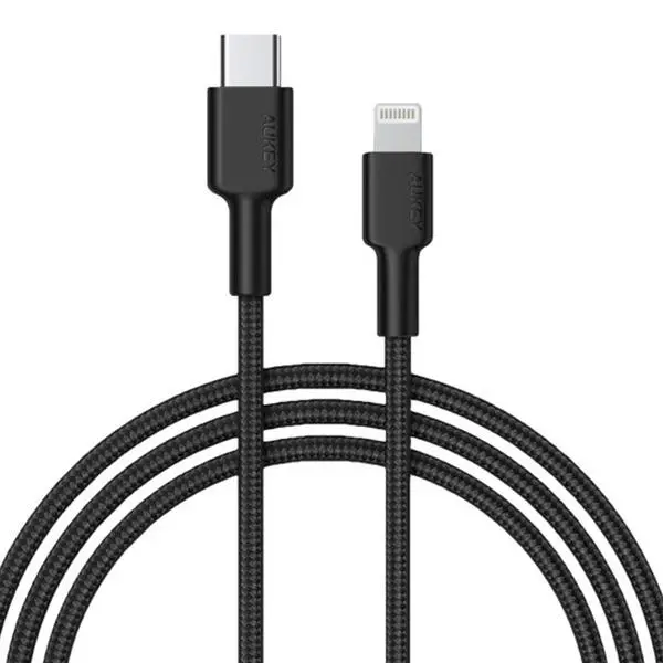 Kabel Aukey USB-C do Lightning 27W 1,8m