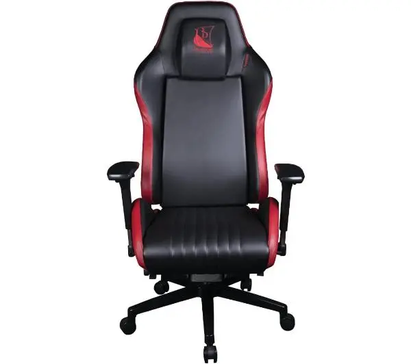 Крісло Konix Odin Gamingowy do 130kg Skóra Eco Czarno-czerwony