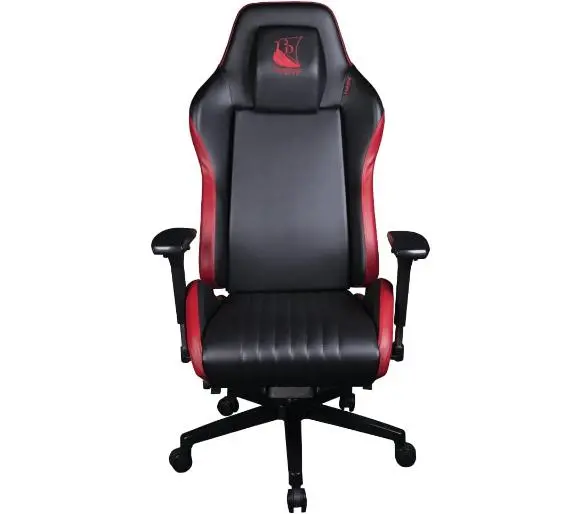 Крісло Konix Odin Gamingowy do 130kg Skóra Eco Czarno-czerwony