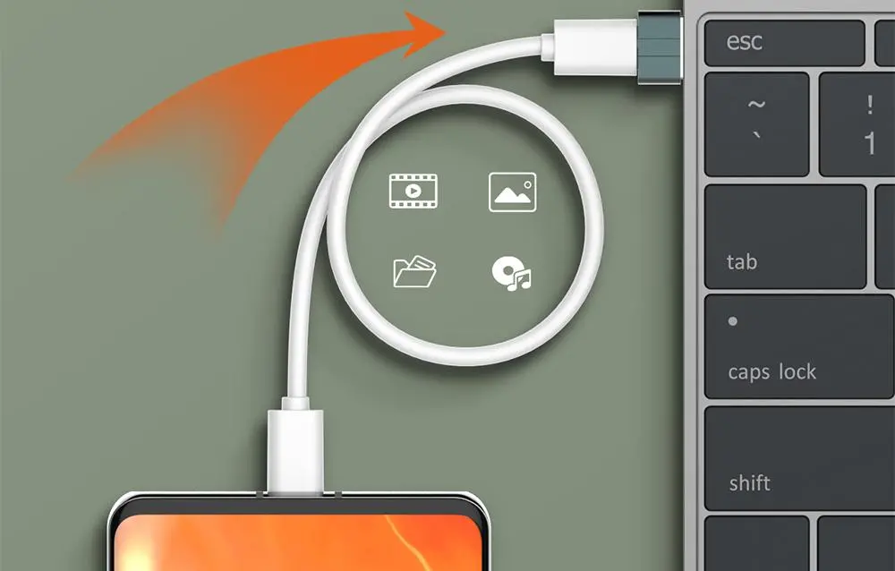 Adapter Ldnio LC150 USB - USB-C