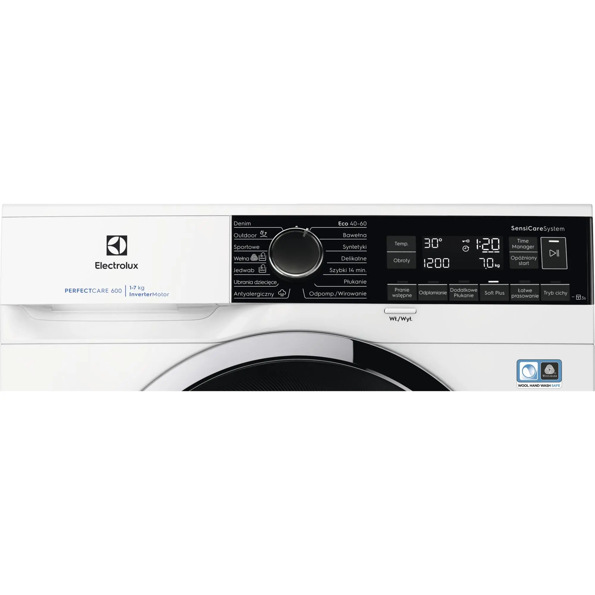 Pralka Electrolux 600 SensiCare EW6SMB227CP Slim 7kg 1200obr/min