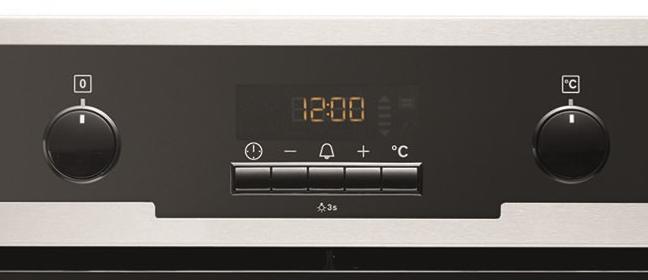 Piekarnik elektryczny parowy Electrolux EOA5654AOX - termoobieg - prowadnice teleskopowe