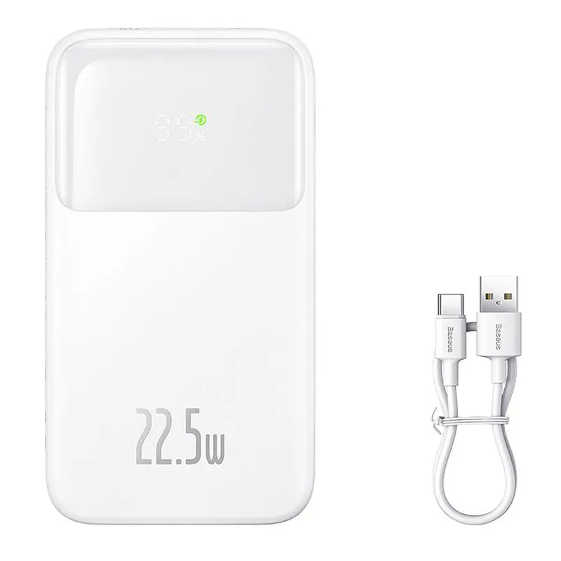 Powerbank Baseus PPMD020002 Comet 10000mAh 22,5W Biały