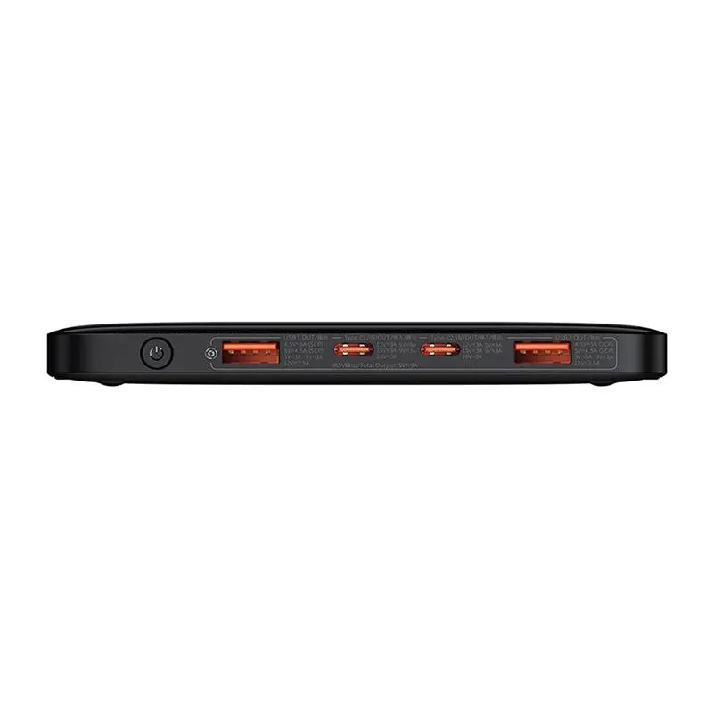 Powerbank Baseus PPBL000201 Blade 20000mAh, 2xUSB, 2xUSB-C, 100W Czarny