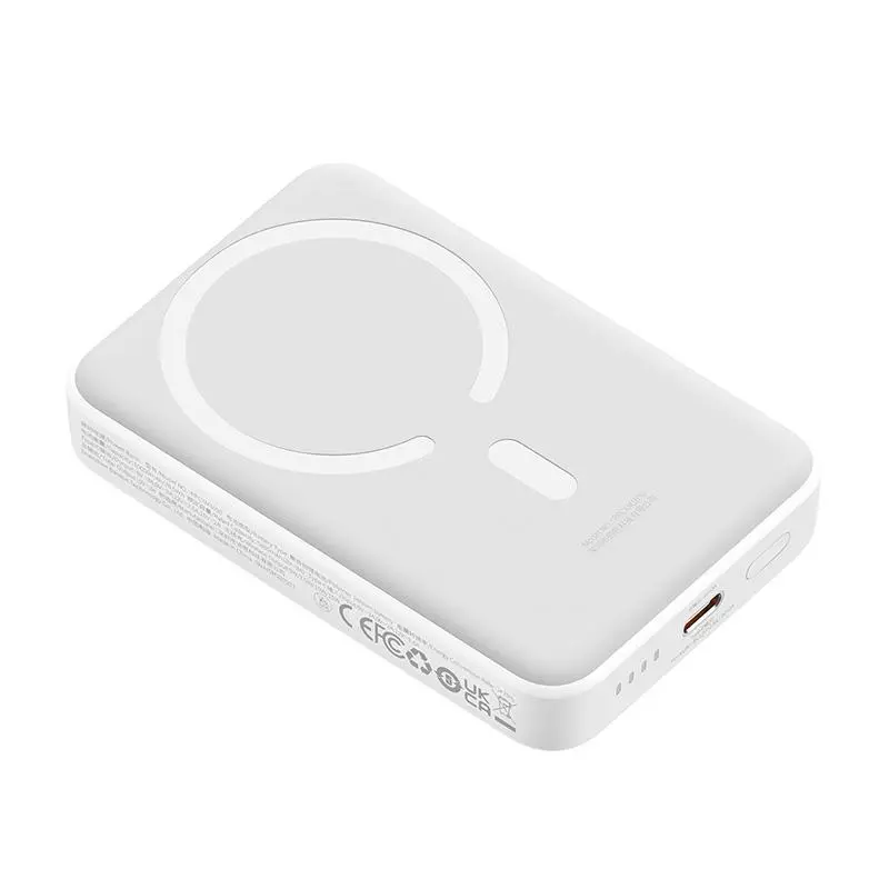 Powerbank Baseus PPCX110202 Magnetic Mini 10000mAh 30W MagSafe Overseas Edition Biały