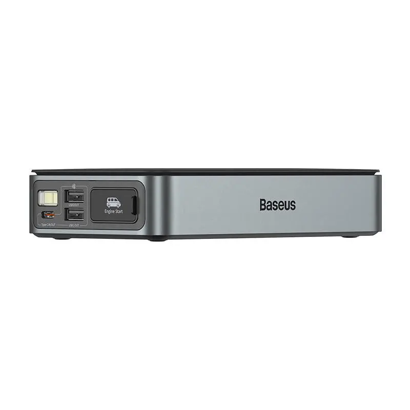 Powerbank Baseus C00245700111-00 Jump Starter Super Energy Pro+ 12V 12000mAh 1200A 6.0L 2.5L Czarny