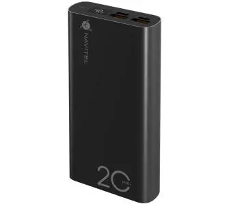 Powerbank Navitel PWR20 AL Black 20000mAh 22,5W Czarny