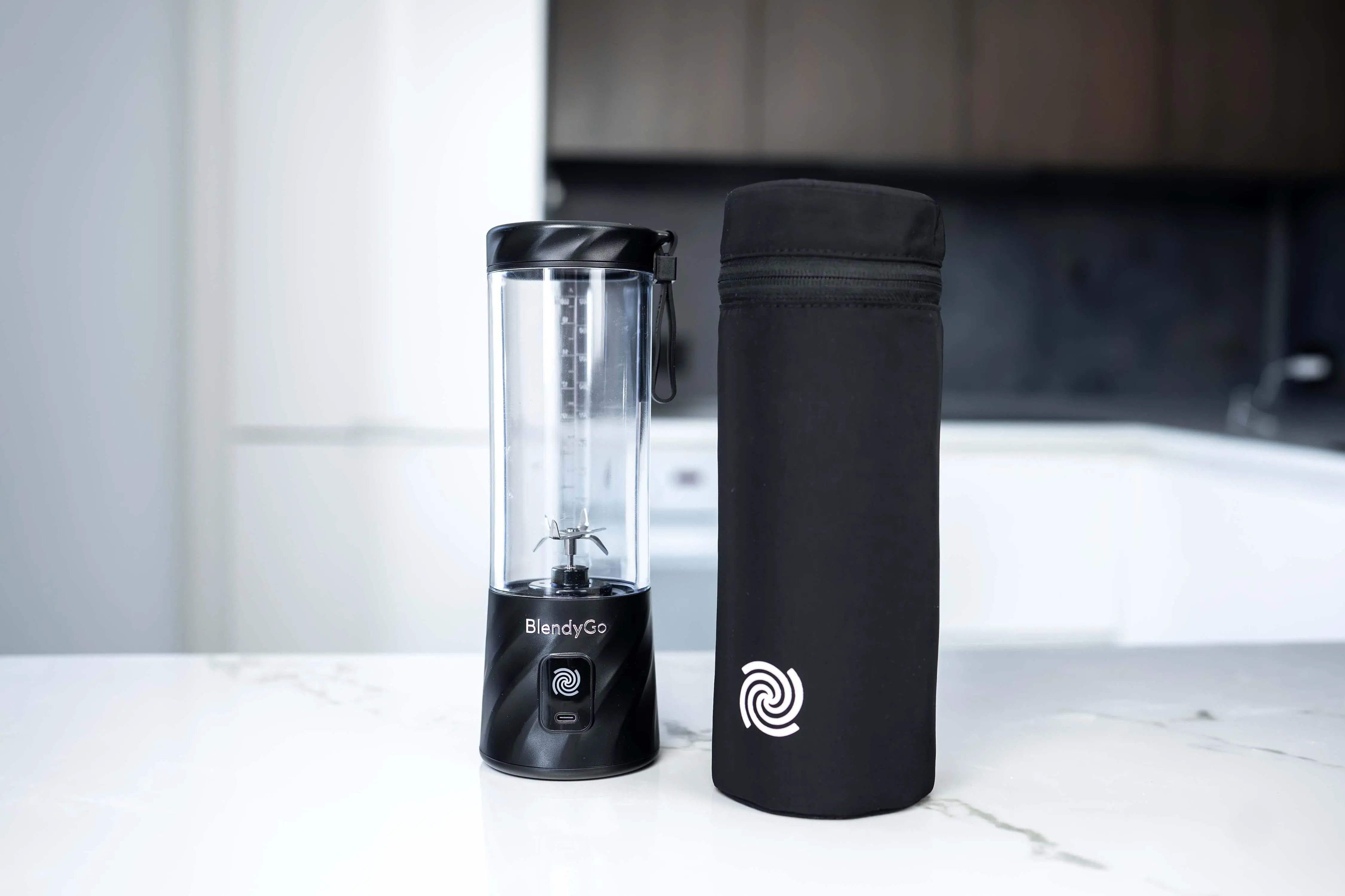 Blender kielichowy BlendyGo 3 Bezprzewodowy 0,55l Czarny