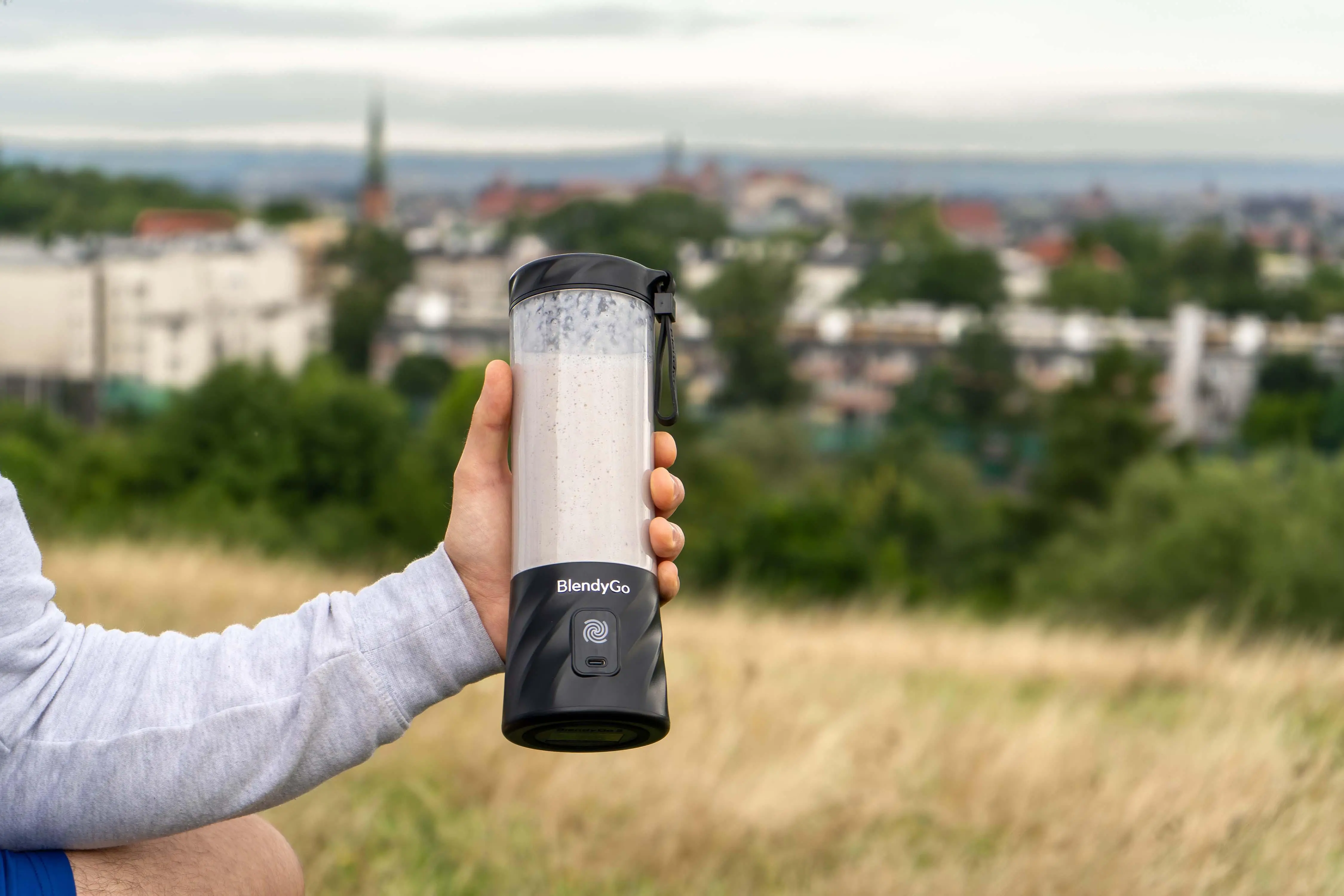 Blender kielichowy BlendyGo 3 Bezprzewodowy 0,55l Czarny