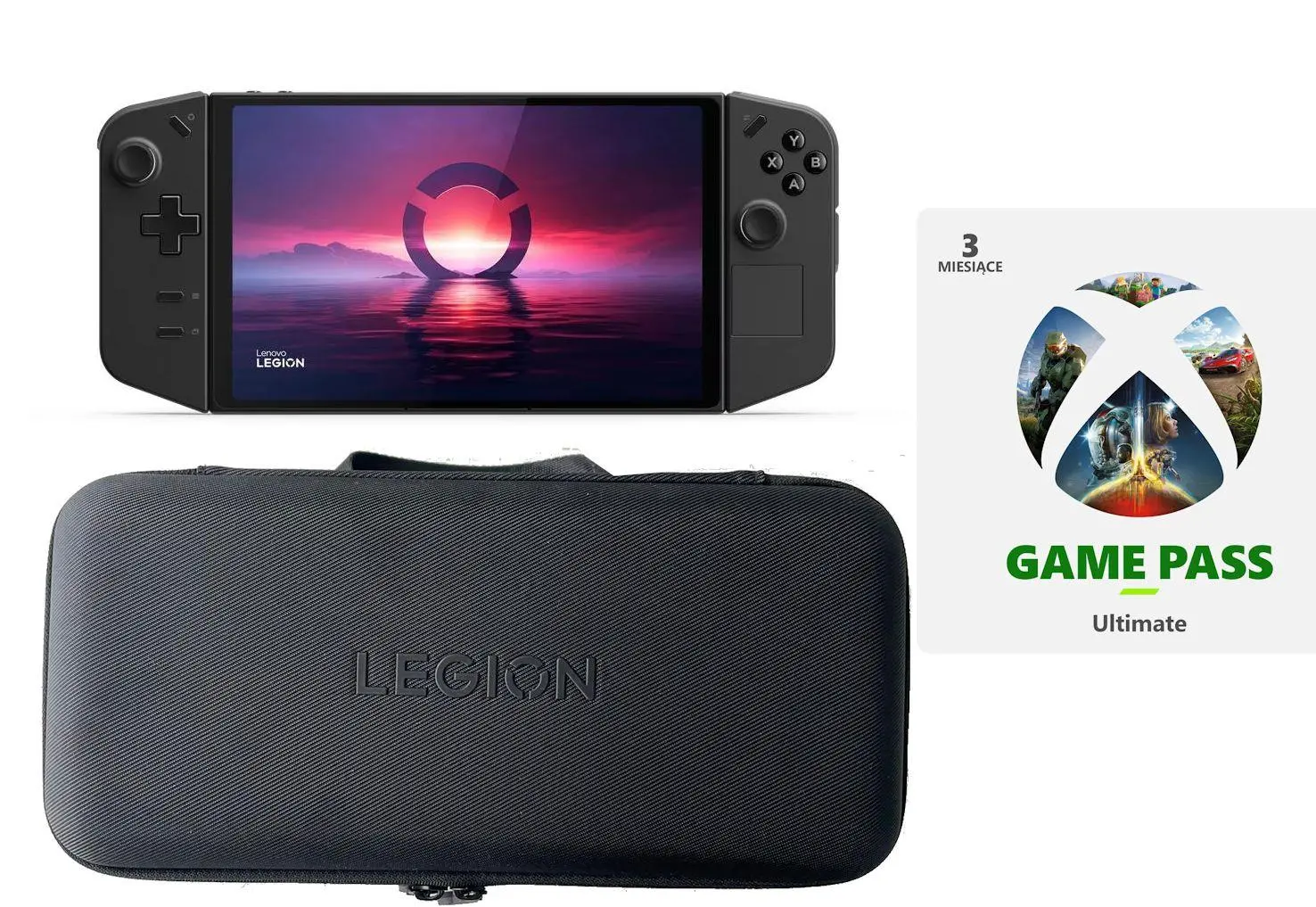 Konsola Lenovo Legion Go AMD Ryzen Z1 Extreme 8,8” FHD IPS Win11 Home GP Ultimate 3 m-ce + Etui