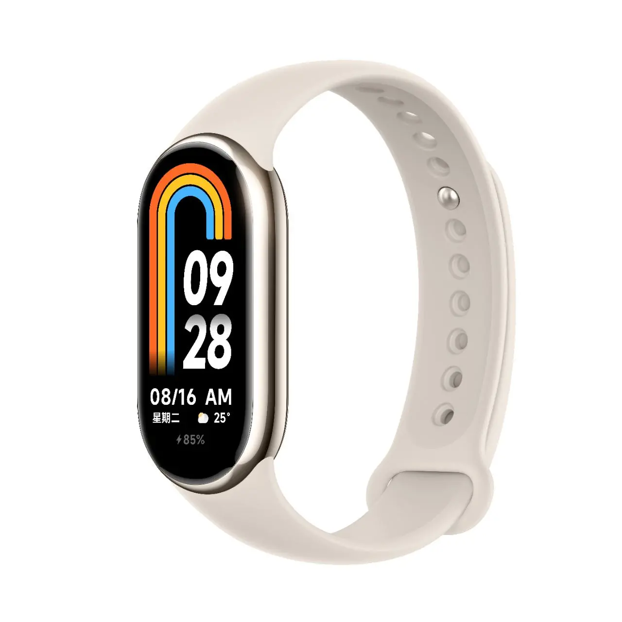 Smartband Xiaomi Mi Band 8 Złoty