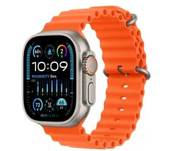 Apple Watch Ultra 2 GPS + Cellular koperta z tytanu 49mmpasek Ocean Pomarańczowy