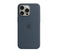 Apple silikonowe z MagSafe do iPhone 15 Pro Max Sztormowy błękit