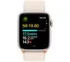 Apple Watch SE 2gen GPS  koperta 44mm z aluminium  Księżycowa poświata opaska sportowa Księżycowa poświata