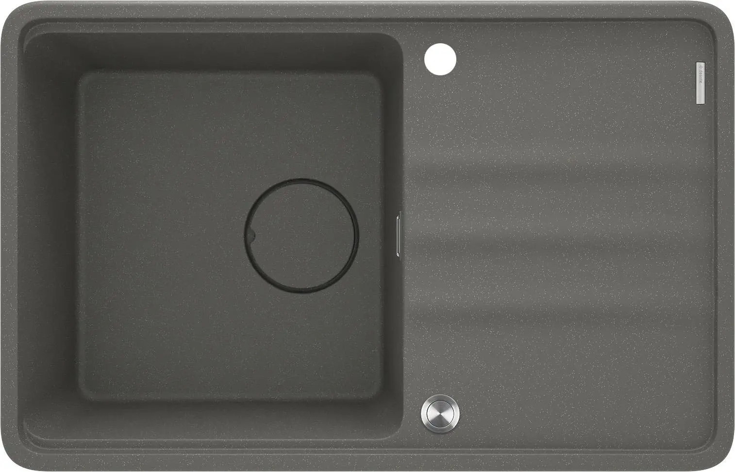 Zlewozmywak Deante MOMI ZKM T113 Granitowy Antracyt
