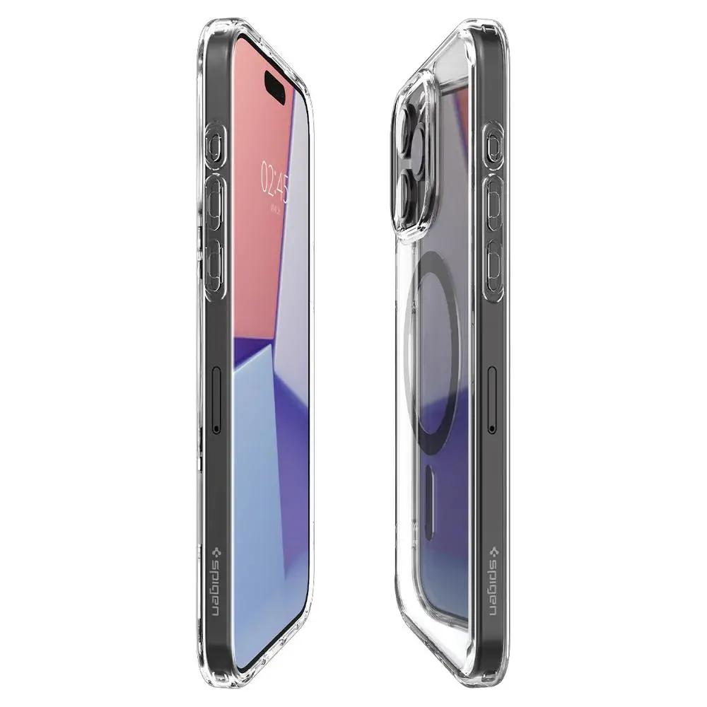 Etui Spigen Ultra Hybrid MagFit do iPhone 15 Pro Max Grafitowy