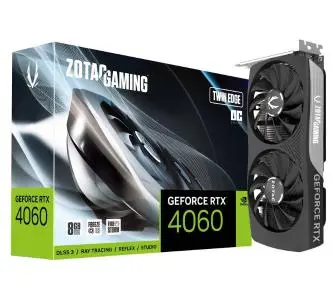 Karta graficzna Zotac GeForce RTX 4060 Twin Edge OC Edition 8GB GDDR6 128bit DLSS 3