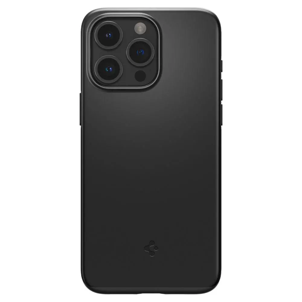 Etui Spigen Thin Fit do iPhone 15 Pro Max Czarny