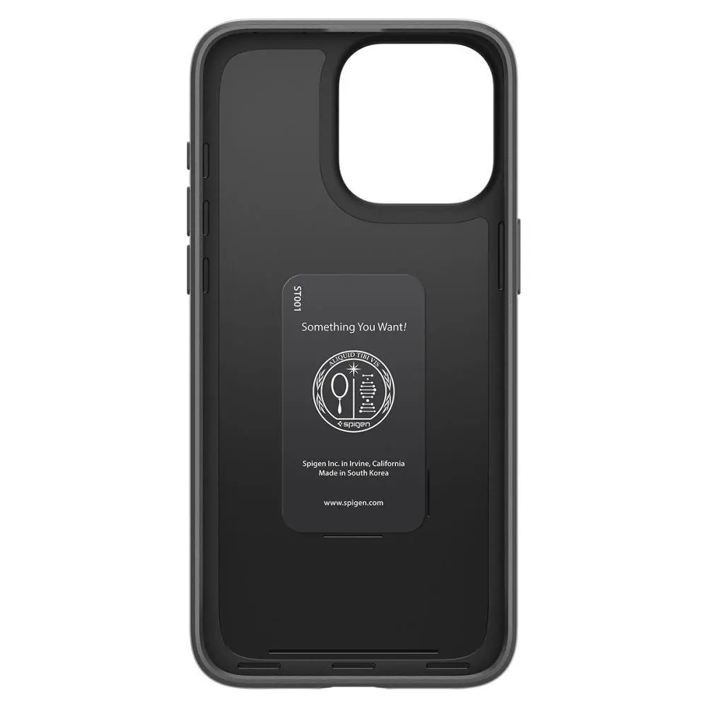 Etui Spigen Thin Fit do iPhone 15 Pro Max Czarny