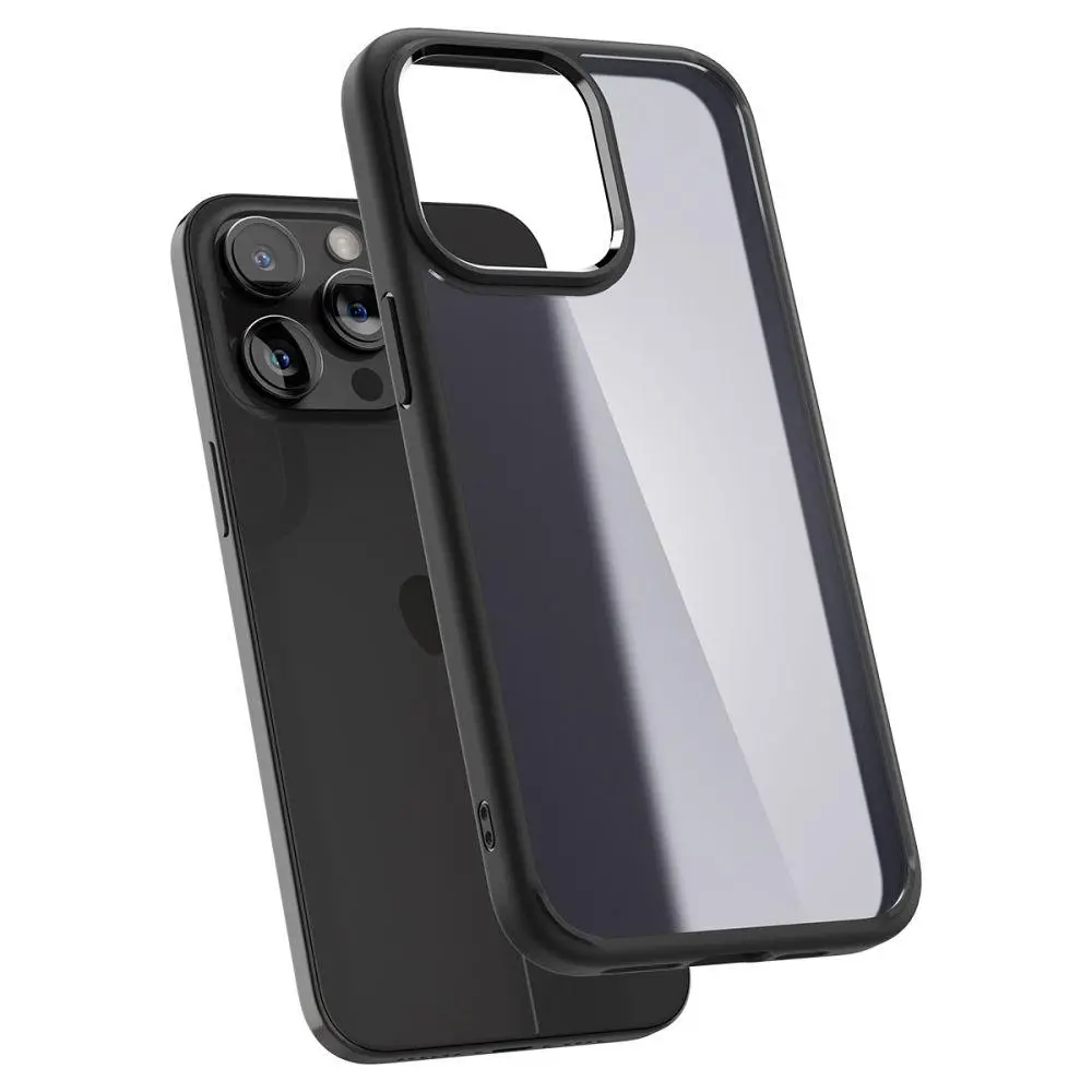Etui Spigen Ultra Hybrid do iPhone 15 Pro Max Czarny