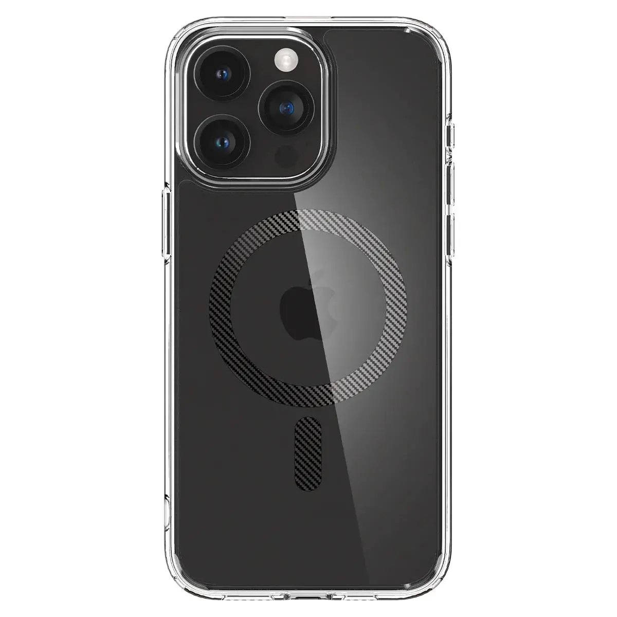 Etui Spigen Ultra Hybrid MagFit do iPhone 15 Pro Max carbon fiber