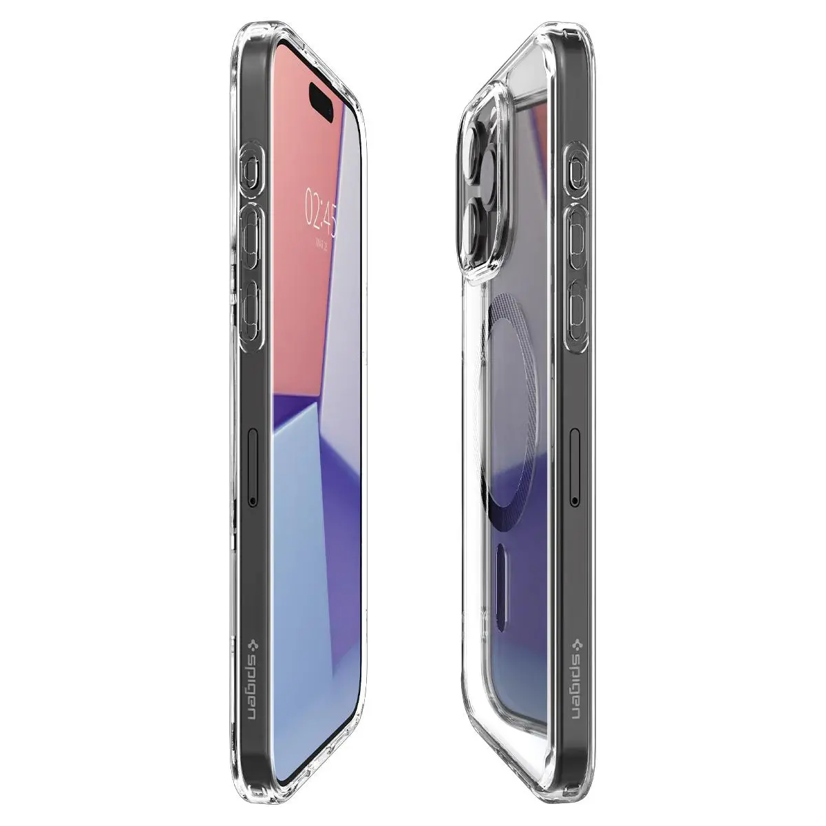 Etui Spigen Ultra Hybrid MagFit do iPhone 15 Pro Max carbon fiber