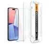 Szkło hartowane Spigen z aplikatorem Glas.tR EZ Fit do iPhone 15 Pro Max - 2 pack