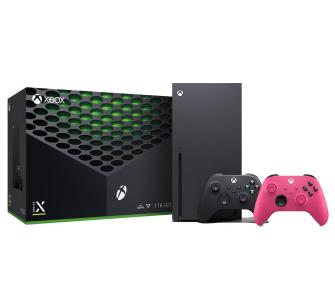 Konsola Xbox Series X 1TB z napędem + dodatkowy pad (różowy)