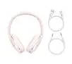 Słuchawki bezprzewodowe Baseus Encok D02 Pro Nauszne Bluetooth 5.0 Różowy